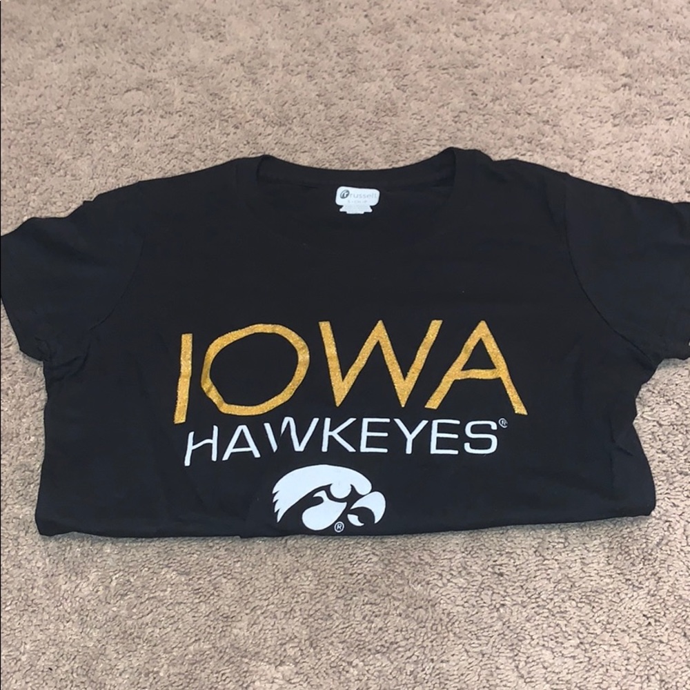 Iowa Hawkeyes babydoll T-shirt